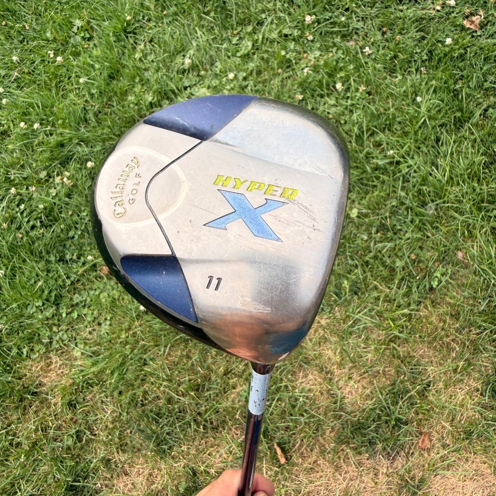 Callaway Hyper X Driver Women 44in Blue 11 Degree Aldila 559 Graphite Right Hand